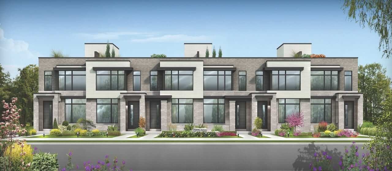 Oakbrook Towns Rendering