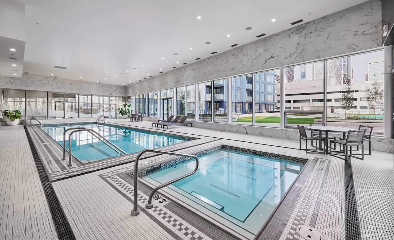 Rendering of Arris Residences indoor swimming pool