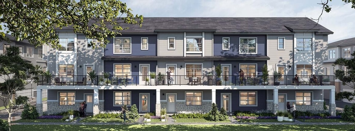Rendering of Arabella Towns exterior full view
