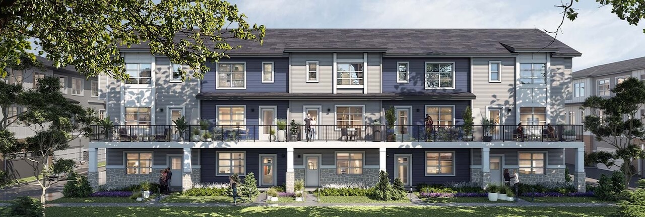 Rendering of Arabella Towns exterior full view