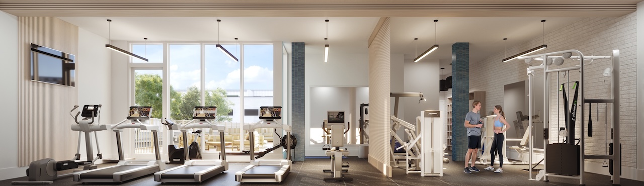 Rendering of Maxium 875 The Queensway gym