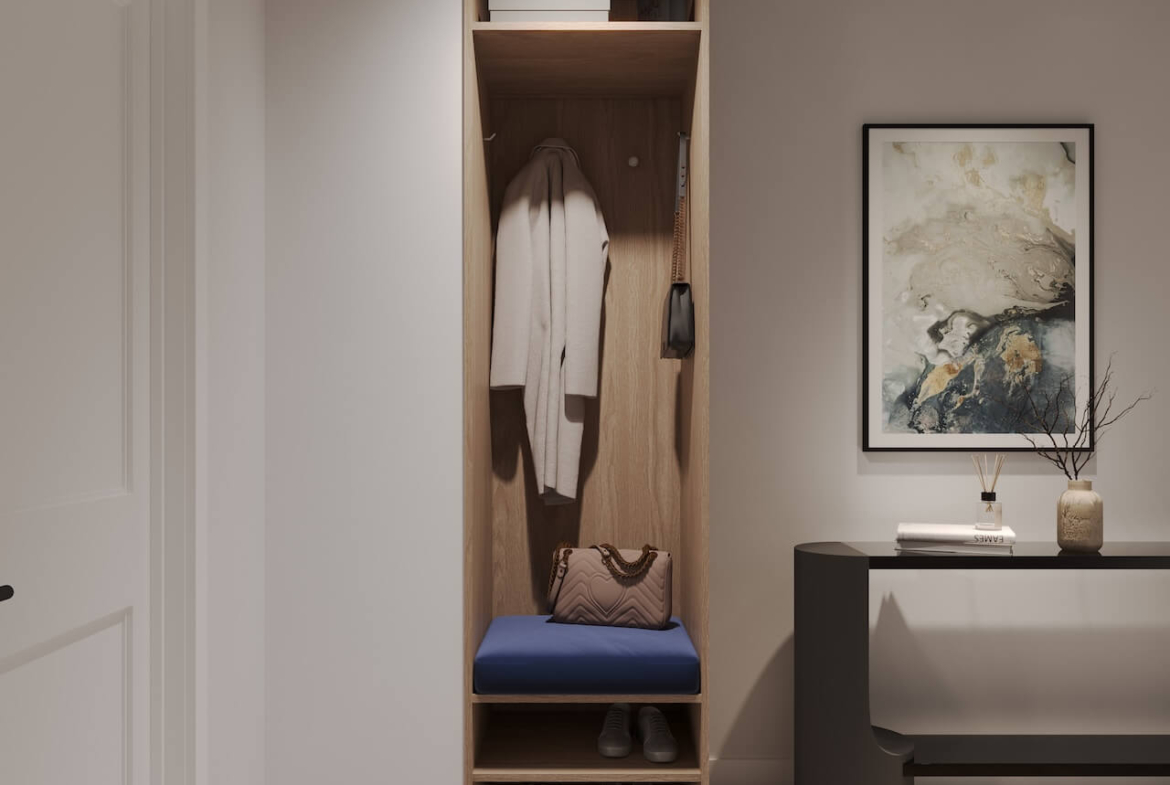 Rendering of Maxium 875 The Queensway hallway