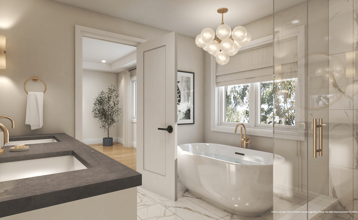 Rendering of Winchester Estates suite interior bathroom