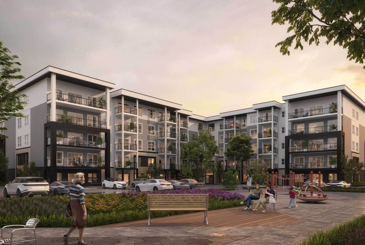 Exterior rendering of Highgate Condos