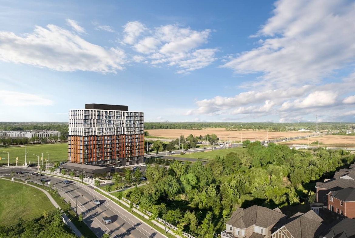 Rendering of The Laurels Condos exterior