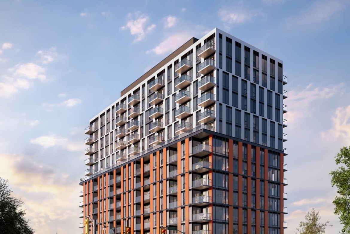 Rendering of The Laurels Condos exterior