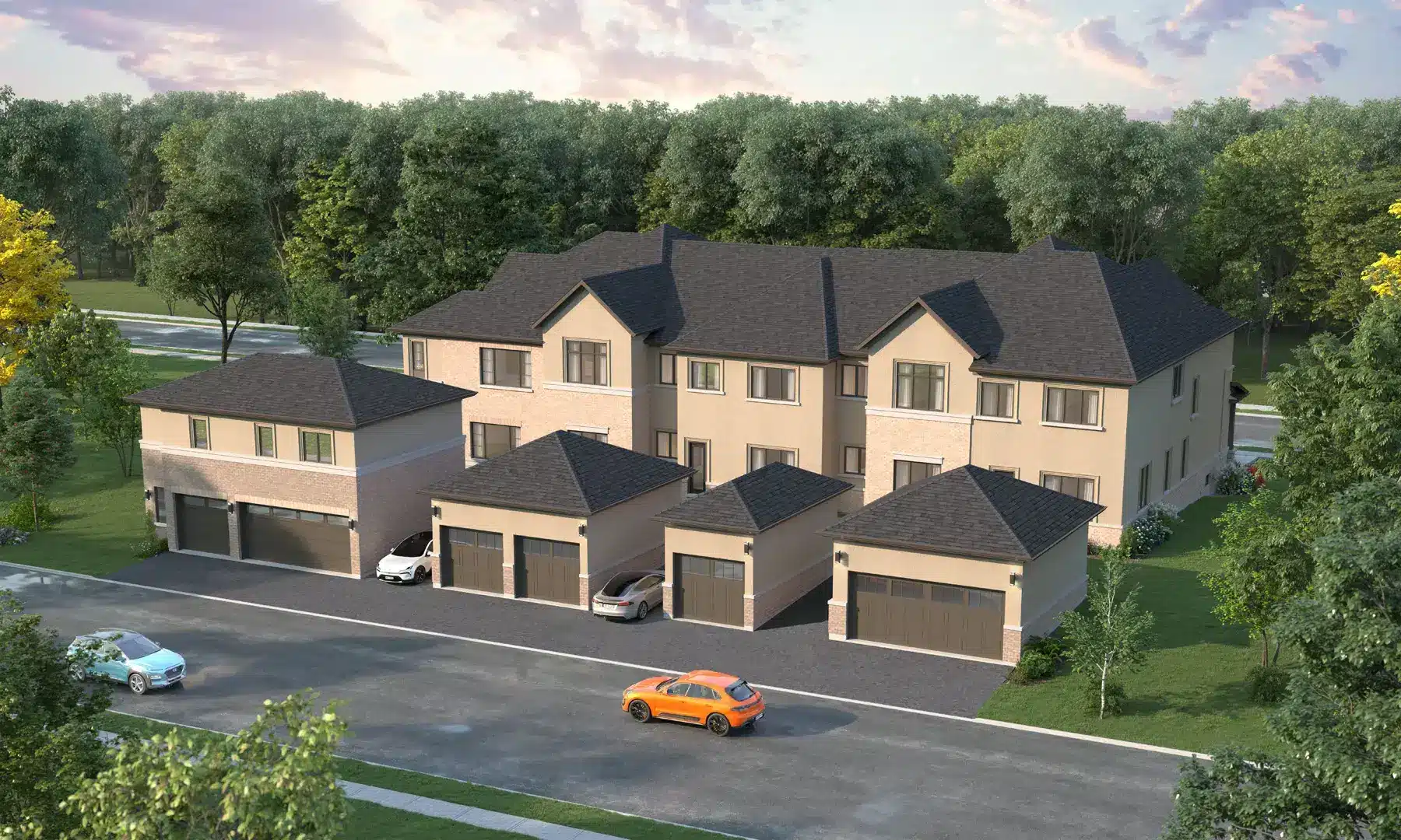 South Cornell Townhomes block 16 rear