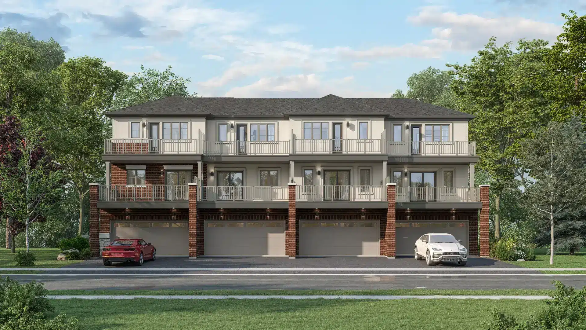 South Cornell Townhomes block 20 rear