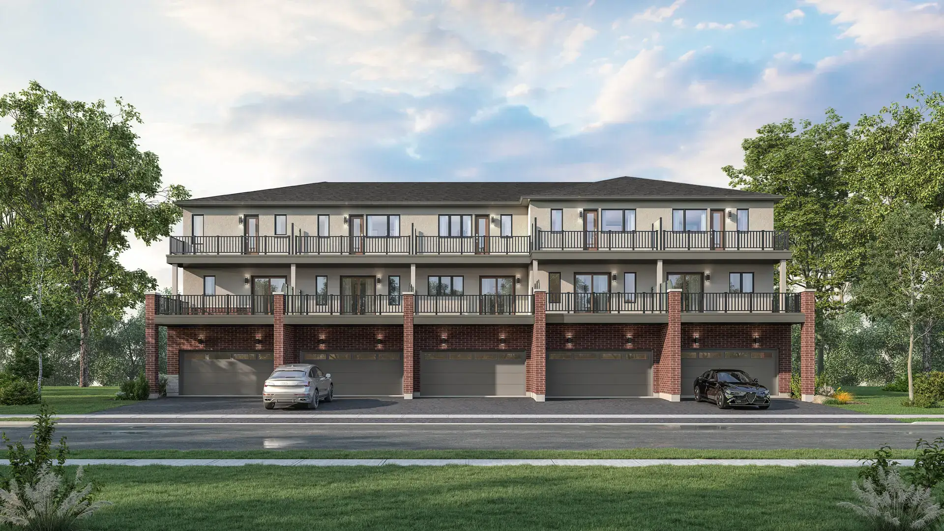South Cornell Townhomes block 31 rear