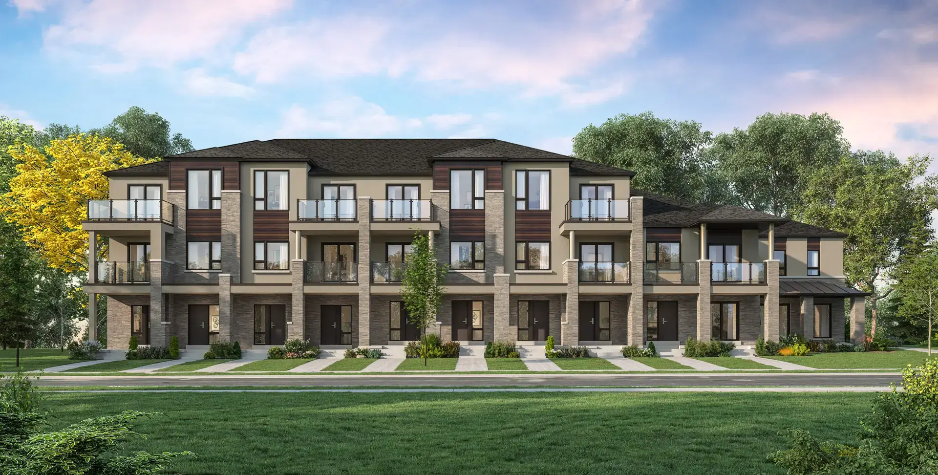 South Cornell Townhomes block 65 front
