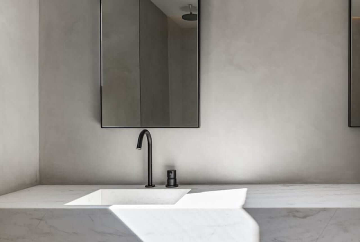 Rendering of The Aristocrat Condos suite interior bathroom