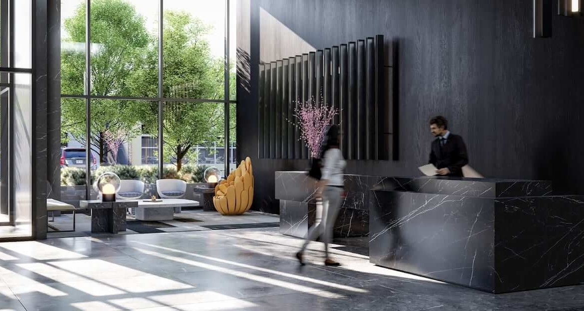 Rendering of Chome Condos in The Design District