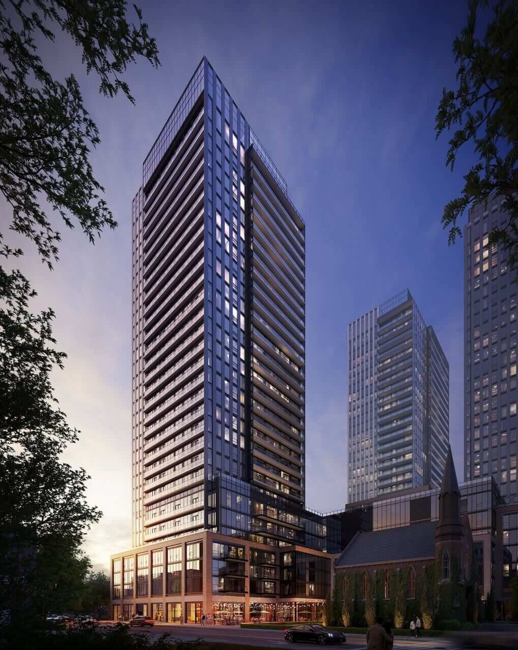 Rendering of Chome Condos in The Design District