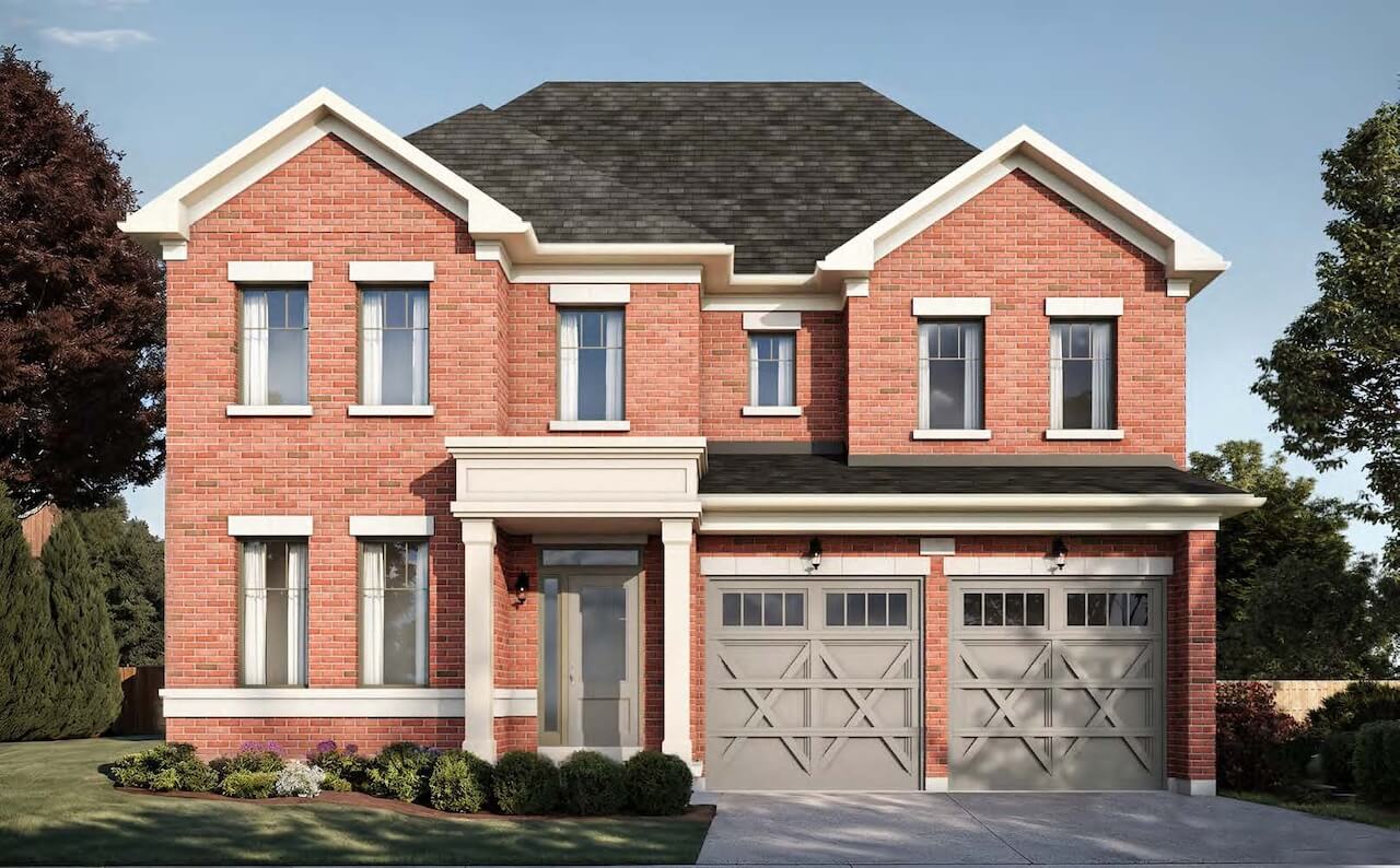 Taywood Estates home rendering exterior Star Series 1C A