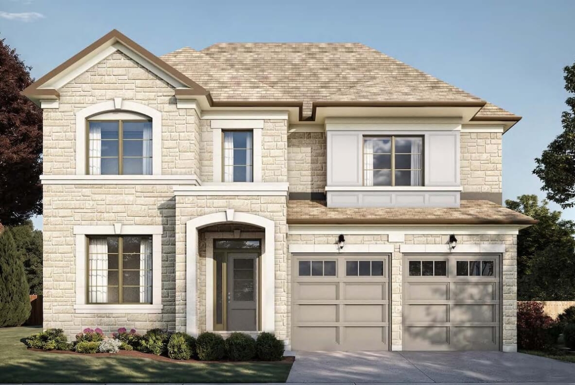 Taywood Estates home rendering exterior Star Series 1C B