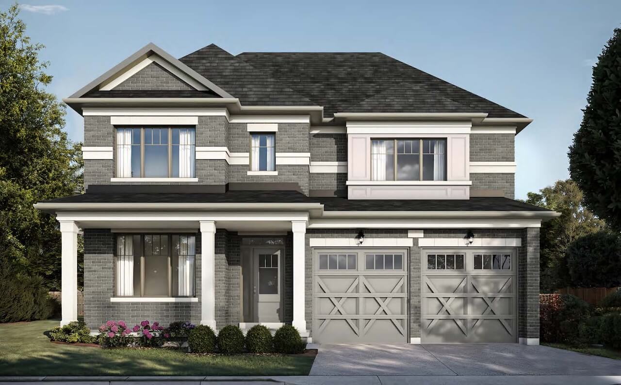 Taywood Estates home rendering exterior Star Series 3C A