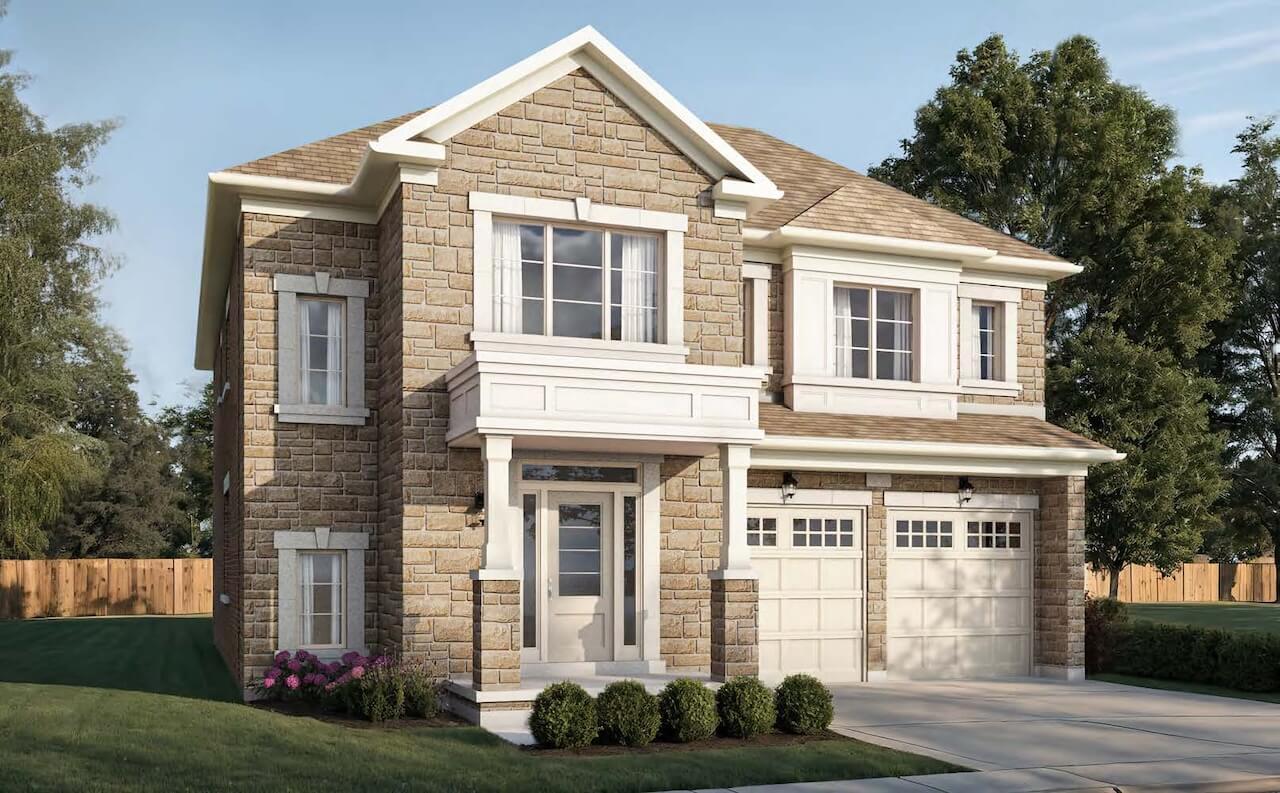 Taywood Estates home rendering exterior Star Series 5C B
