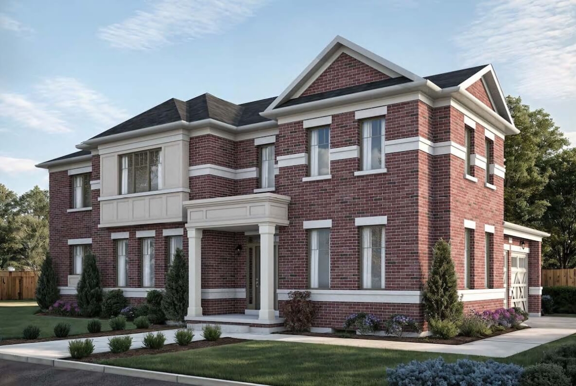 Taywood Estates home rendering exterior Star Series 6C A