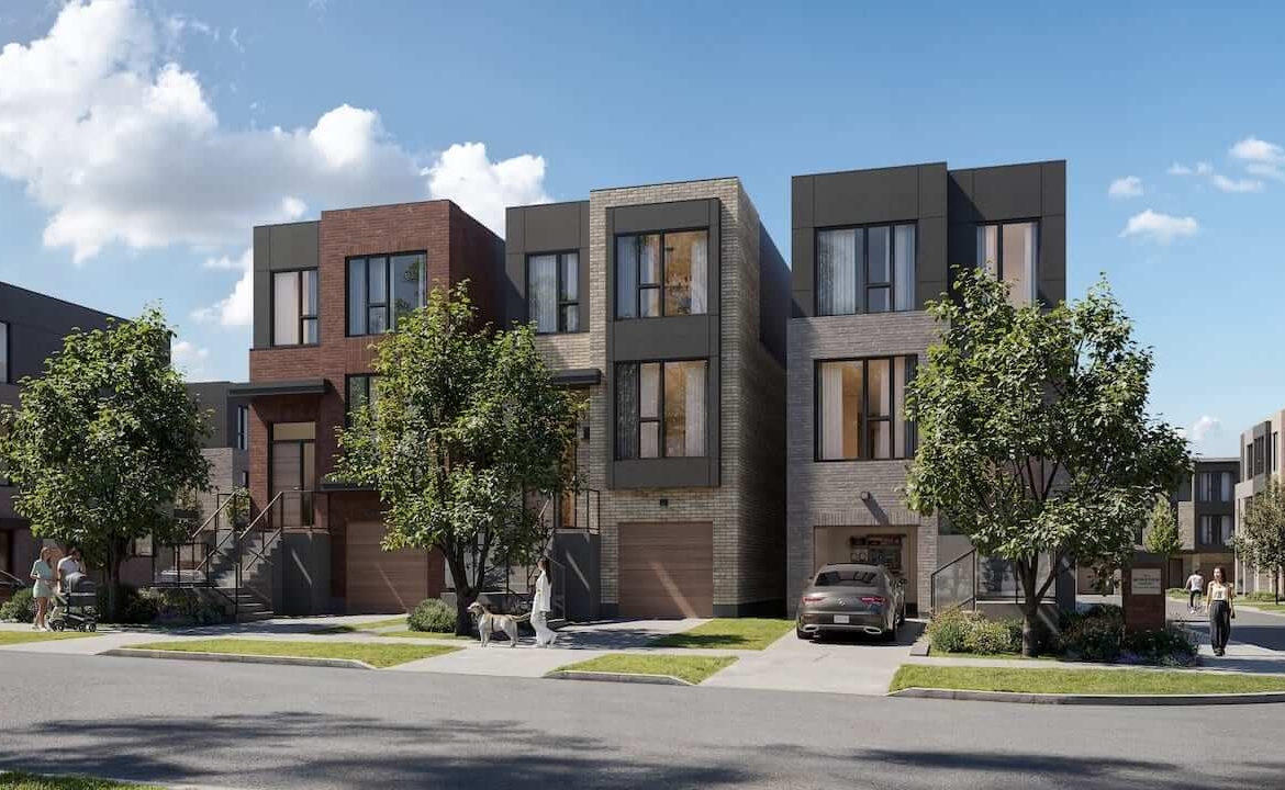 The Winston Towns and detached homes