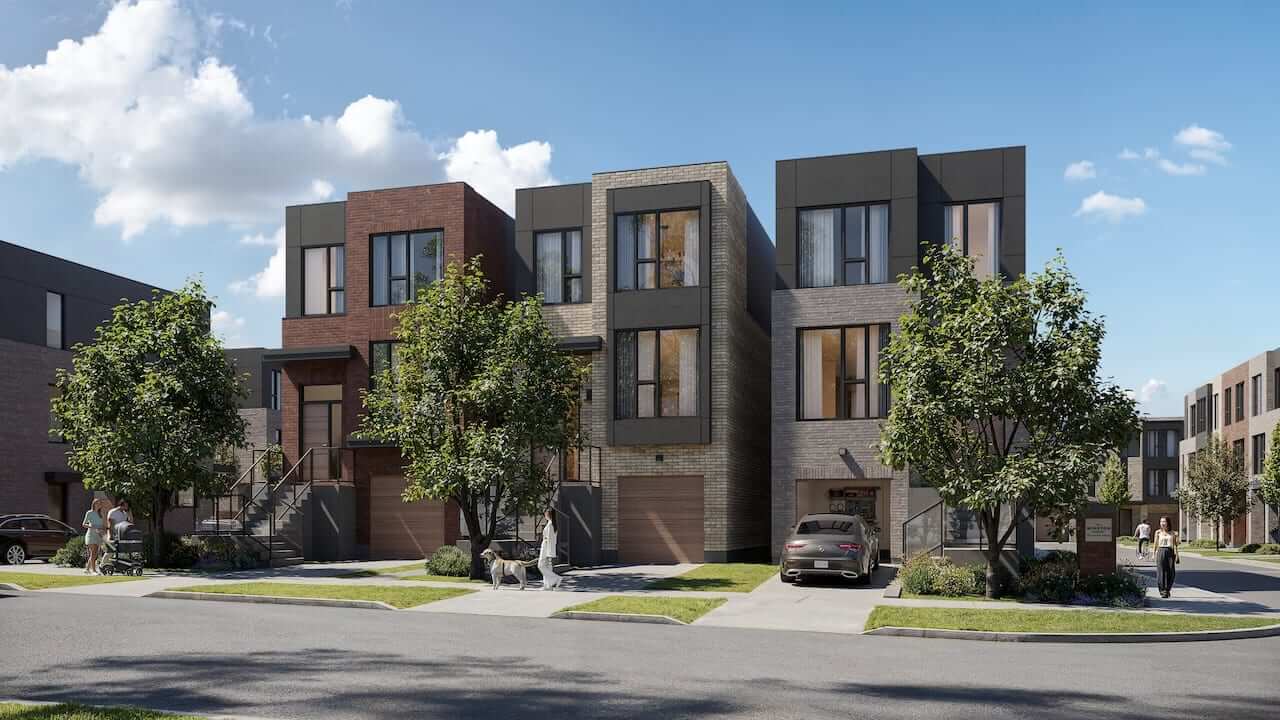 The Winston Towns and detached homes
