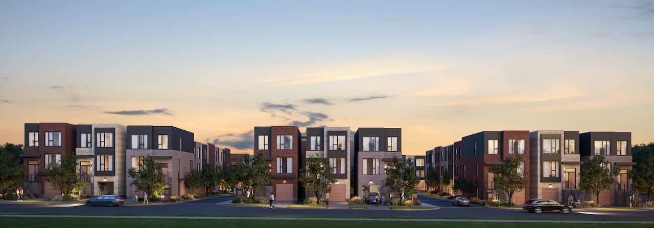 The Winston Towns and detached homes