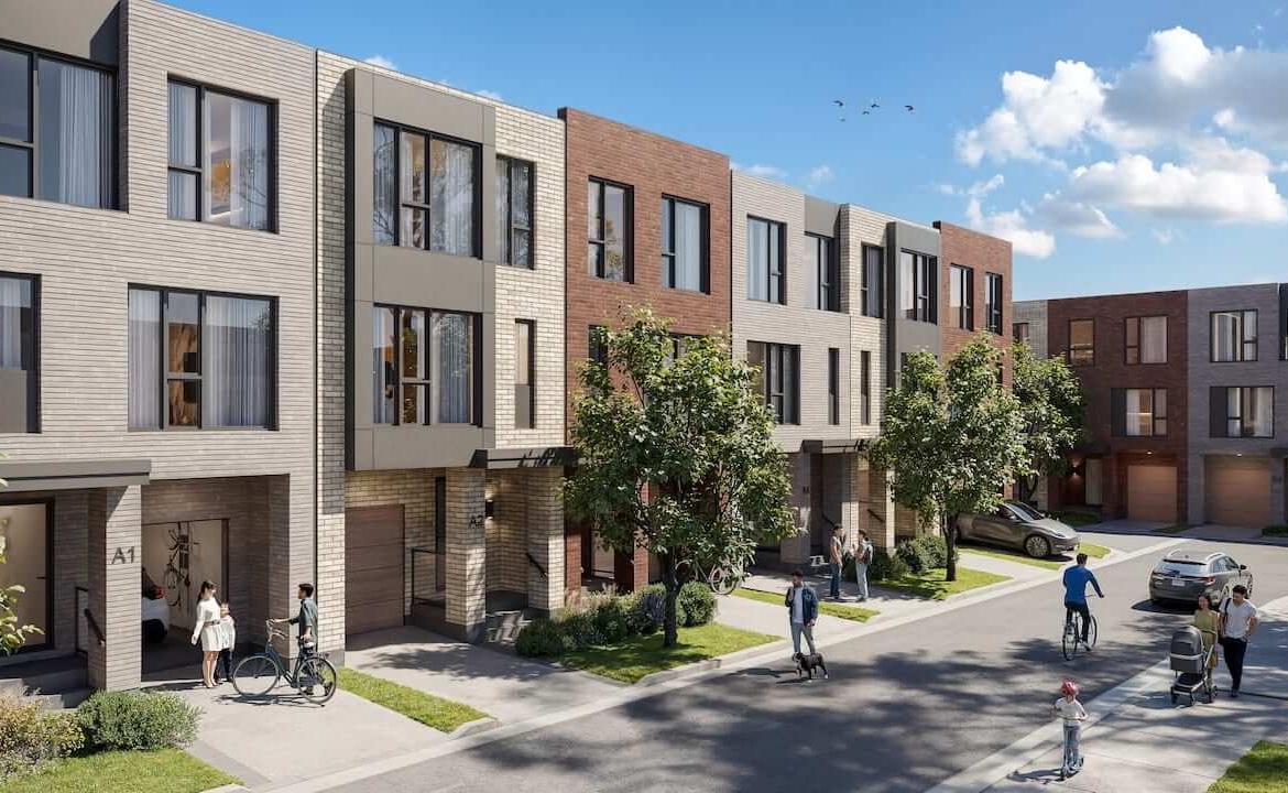 The Winston Towns and detached homes