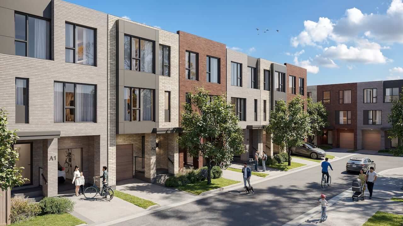 The Winston Towns and detached homes