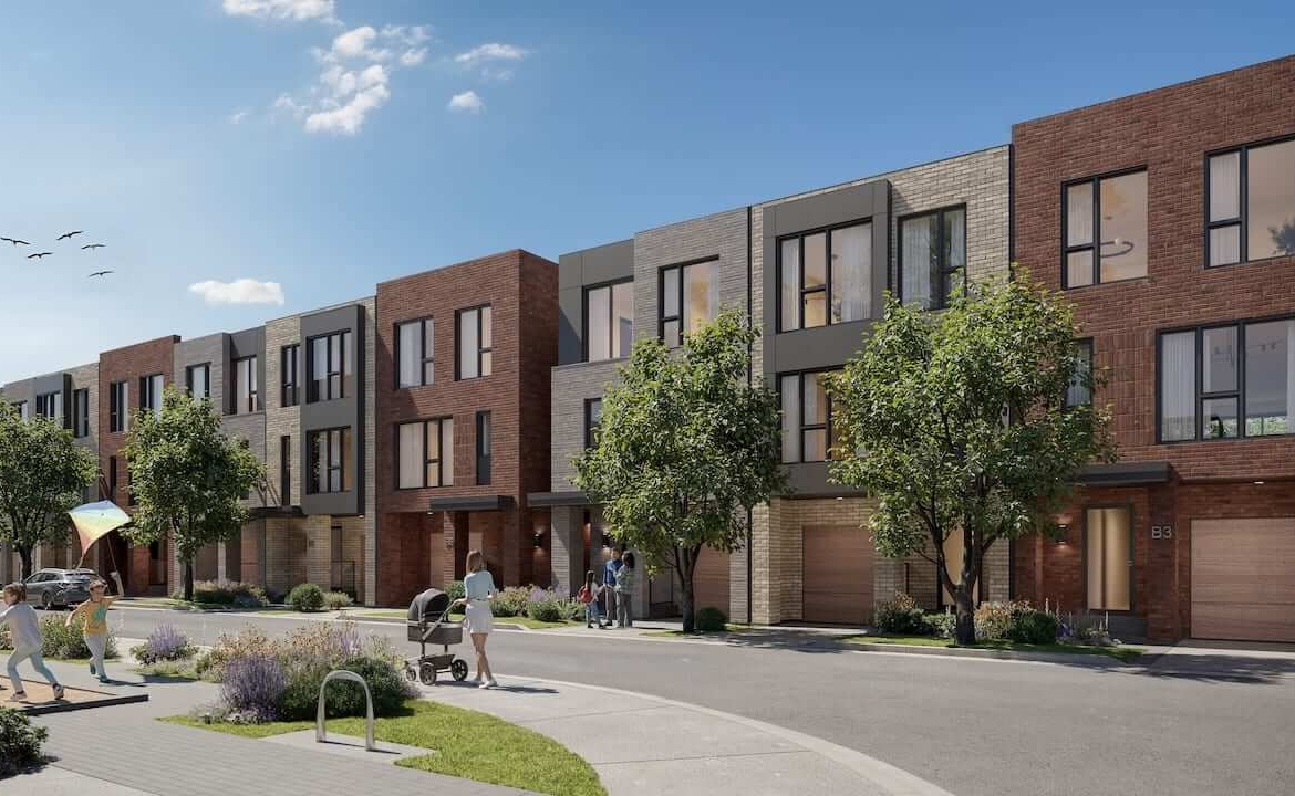 The Winston Towns and detached homes