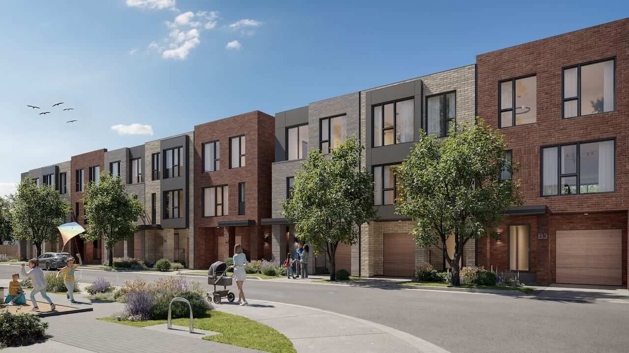 The Winston Towns and detached homes
