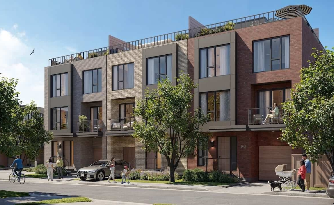 The Winston Towns and detached homes