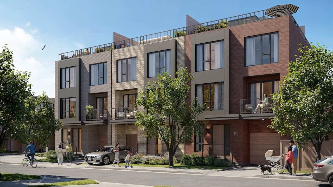 The Winston Towns and detached homes