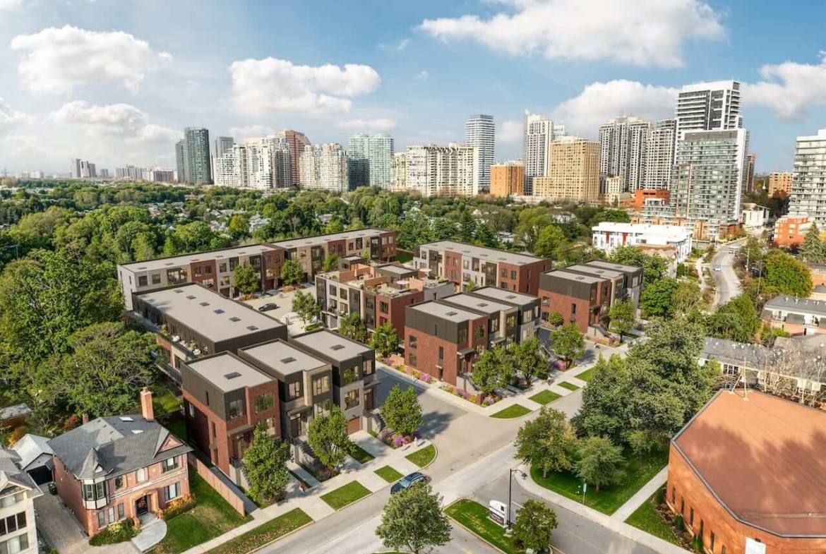The Winston Towns and detached homes