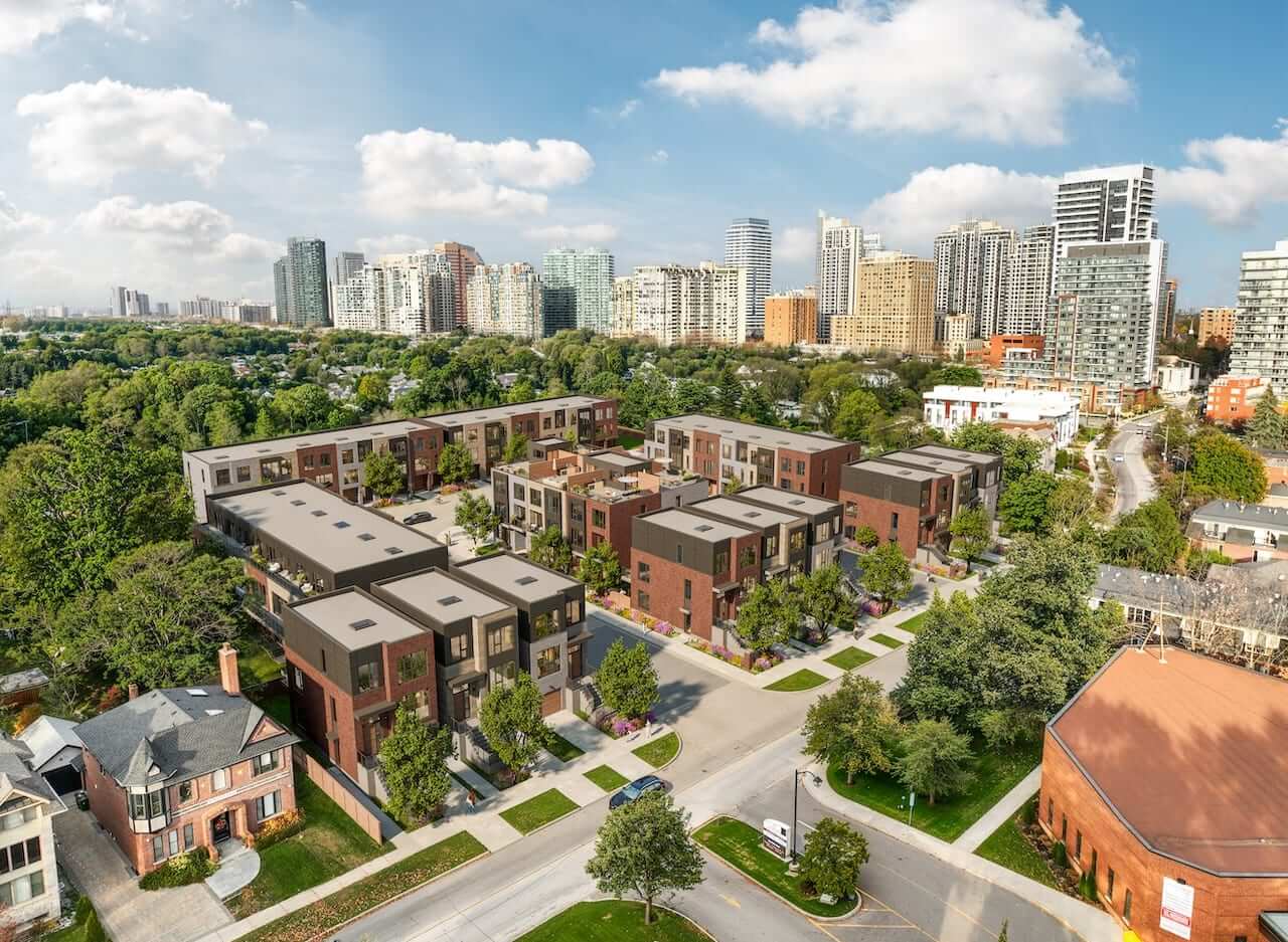 The Winston Towns and detached homes