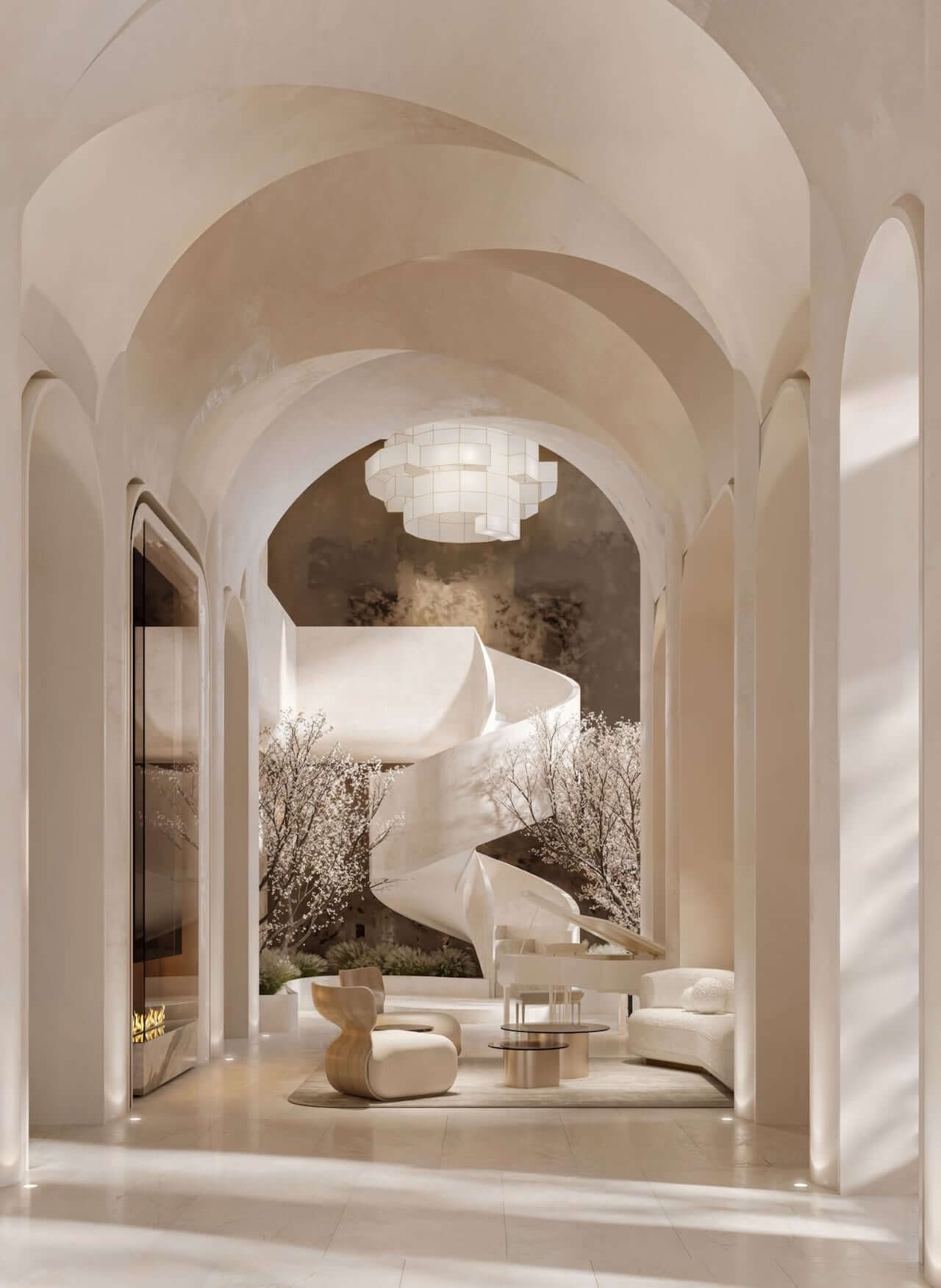 429 Walmer lobby staircase