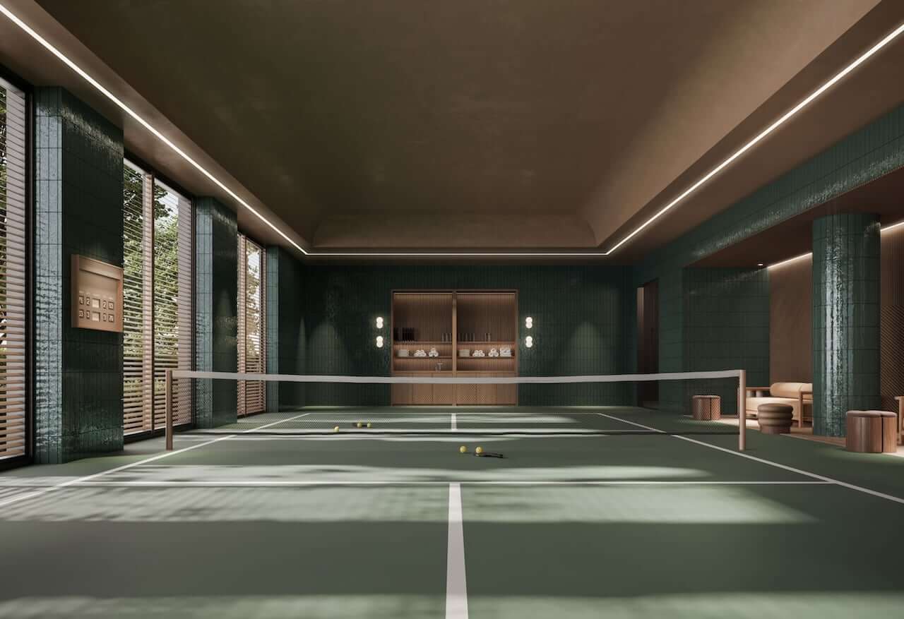 429 Walmer pickleball court