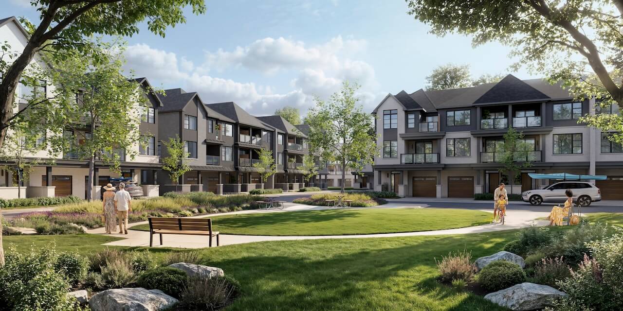Rendering of The Pier House Collections towns